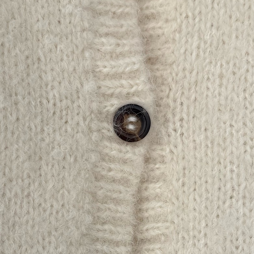 OZMA The Penny Cardigan Ivory Cream Small - Picture 10 of 12